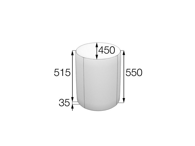 Серия Молекула секция Mol Р 450 х 450 х 550 (кожзам 3 кат.)