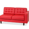 Серия Космо секция двухместная левая Kos2L 1450 х 870 х 820 (кожзам 3 кат.)