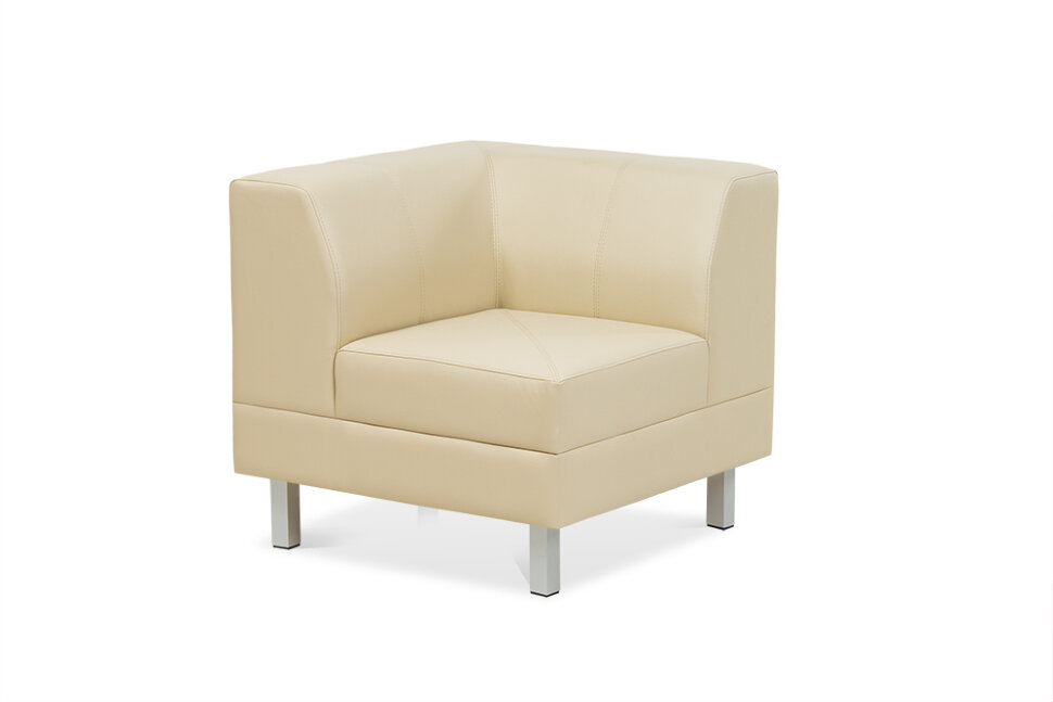 Серия Флагман секция угловая Fl-C 770 х 770 х 735 (кожзам 3 кат.)