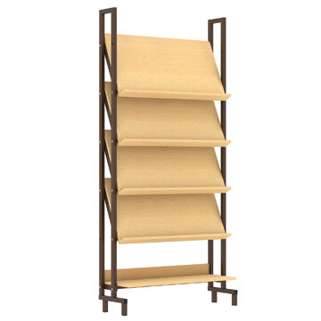 Стеллаж библиотечный демонстрационный 90 x 30 x 190 см