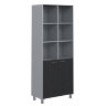 Offix new  OHC 87.5  874х466х2147  шкаф с 1 комплектом глухих малых дверей