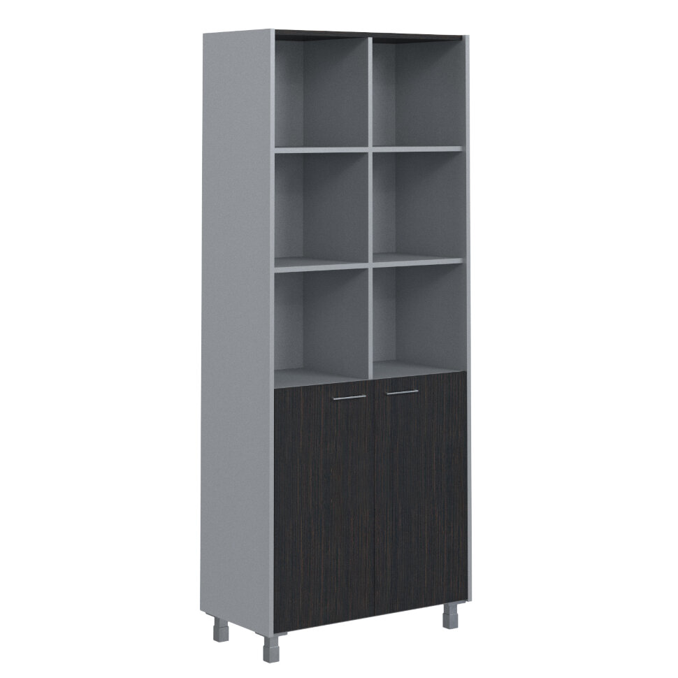 Offix new  OHC 87.5  874х466х2147  шкаф с 1 комплектом глухих малых дверей