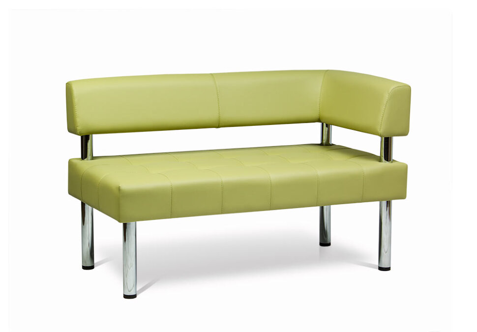 Серия БИЗНЕС секция двухместная левая Bu2-1L 1220 х 620 х 770 (кожзам 3 кат.)