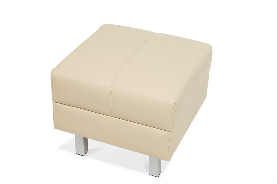 Серия Флагман пуф малый  Fl-b11 520 х 520 х 450 (кожзам 1 кат.)