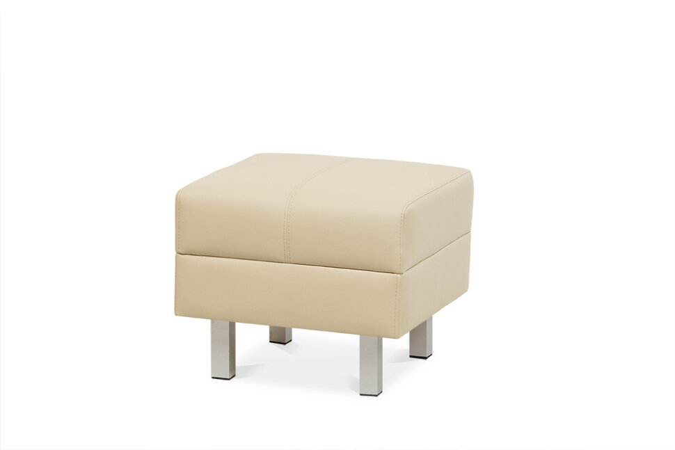 Серия Флагман пуф малый  Fl-b11 520 х 520 х 450 (кожзам 1 кат.)