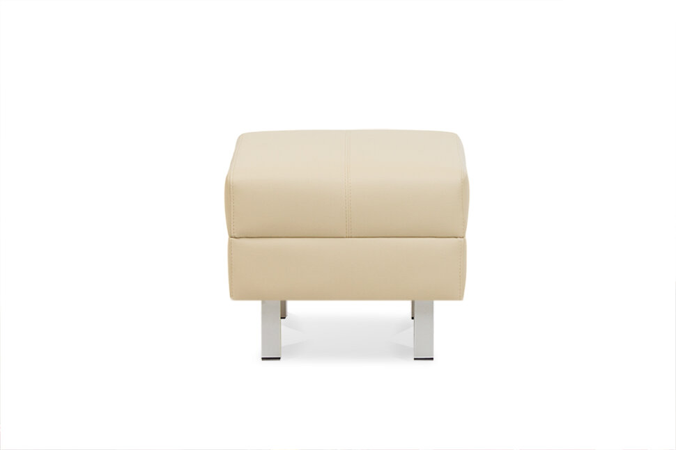 Серия Флагман пуф малый  Fl-b11 520 х 520 х 450 (кожзам 3 кат.)