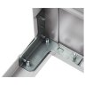 СТМ MS 185KD/70Х30/4 1850x700x300 Стеллаж медицинский