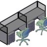 RAND RP160SG70  700х1600х22 перегородка комбинированная