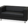 Серия Алекто диван двухместный   ALE2  1470 х 830 х 700  (кожзам 2 кат.)