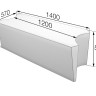 Серия Молекула секция Mol 2 1400 х 570 х 500 (кожзам 2 кат.)