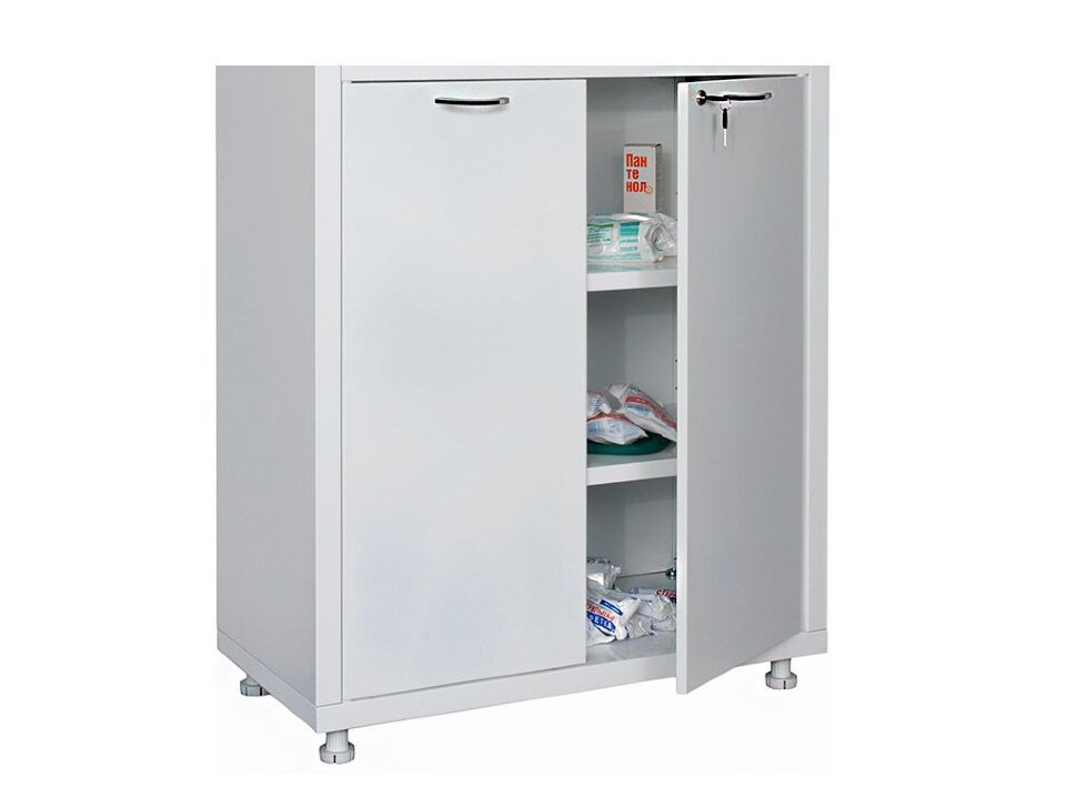 HILFE МД 2 1780/SG 1750/1850x800x400 Шкаф медицинский двухстворчатый