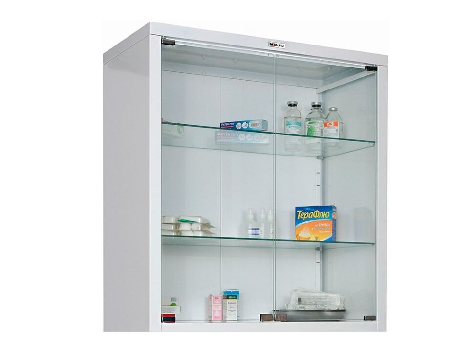 HILFE МД 2 1780/SG 1750/1850x800x400 Шкаф медицинский двухстворчатый