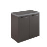 Torr TLC 85.1  856х450х833 шкаф с глухими малыми дверьми и топом